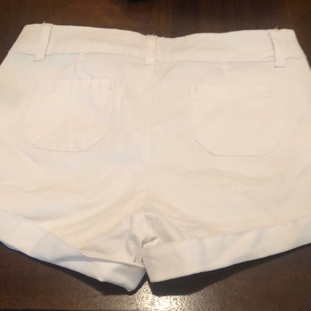 White shorts/ size small